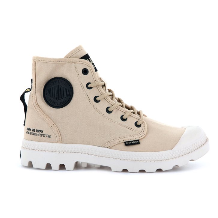 Dámské Boty Palladium Pampa Hi Htg Supply Béžový | CZ HBX-58F